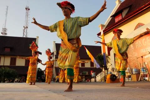 Toraja dancer Stock Photos
