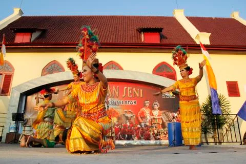 Toraja dancer Stock Photos
