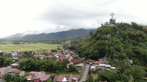 Toraja, Indonesia, Drone. Vídeos de archivo 129043311
