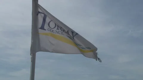 Torbay Flag Stock Footage 18010280