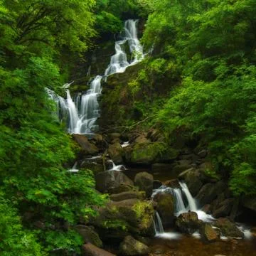Torc Falls Ring of Kerry Stock Photos