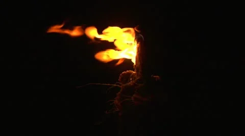 Torch flame 01 Stock Footage 21430543