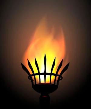 The Torch Stock Illustration