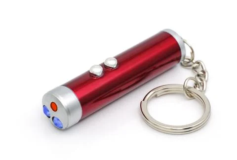 Torch with a laser Stock Photos