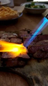 Torch meat Foto stock