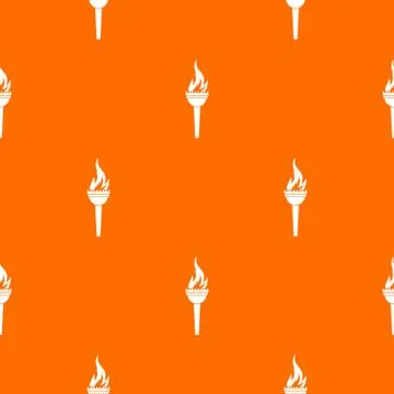 Torch pattern seamless Stock Illustration