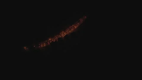 Torch Walk 02 Stock Footage 237547338