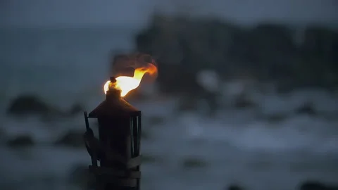 Torches and Fire Stock Footage 135272771