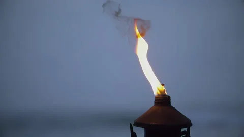 Torches and Fire Stock Footage 135272782