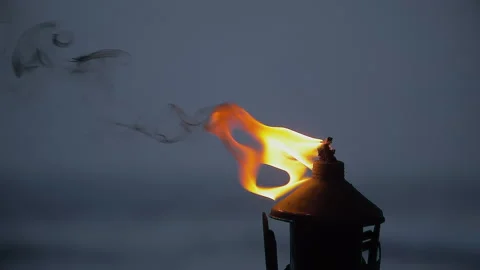 Torches and Fire Stock Footage 135272884