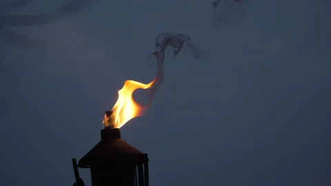 Torches and Fire Stock Footage 135272924