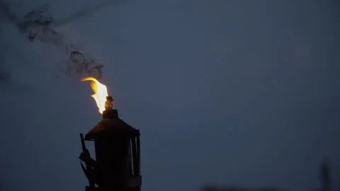 Torches and Fire Stock Footage 135272937