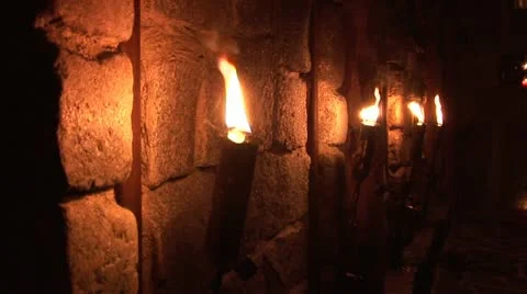 Torches Stock Footage 10823869
