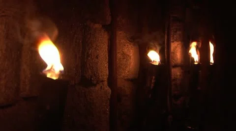 Torches Stock Footage 10823888