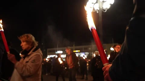 Torchlight Stock Footage 218788253