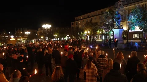 Torchlight Stock Footage 218788317