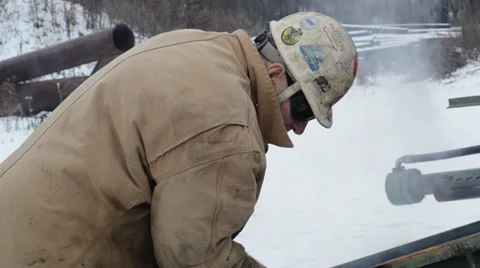 Torchman (one) Stockbeeldmateriaal 34260509