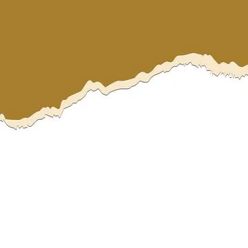 Tore off a piece of colored paper. Vector paper design template. Vector Stock Illustration