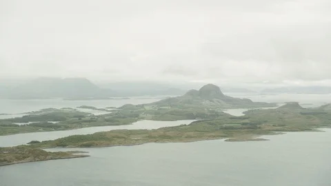 The Torghatten Mountain 스톡 동영상 95482894