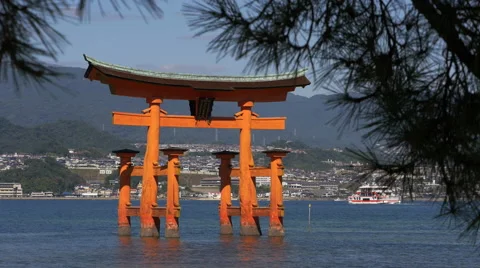 Torii Gate at Miyajima Vidéo 42750646