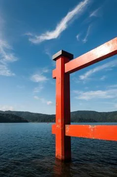 Torii gate Stock Photos