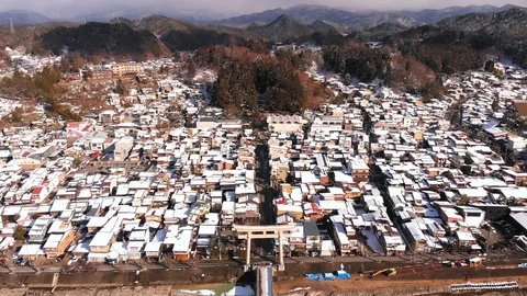 Torii Gate Reveal Stock Footage 101460231