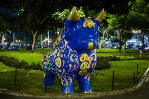 Torito de Pucara Stock Photos