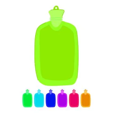 Torment bottle pain relief vector cartoon graphic Stock Illustration