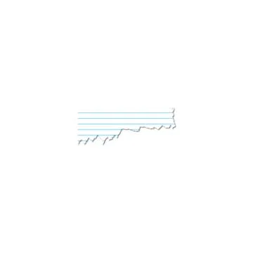 Torn blank paper note, grainy paper strips stuck Stock Illustration