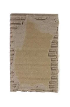 Torn cardboard, frame, background Stock Photos