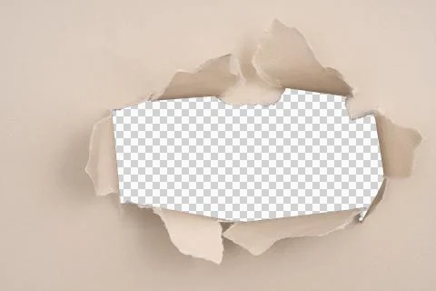 Torn cardboard Stock Photos