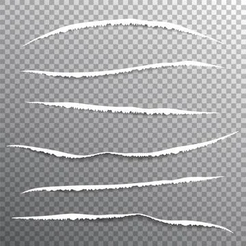 Torn edges paper pattern. Vector illustration. Stock Illustration