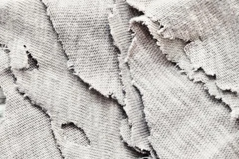 Torn fabric Stock Photos