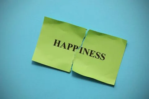 Torn Happiness Stock Photos