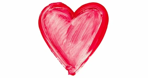 Torn heart to pieces Stock Footage 189465498