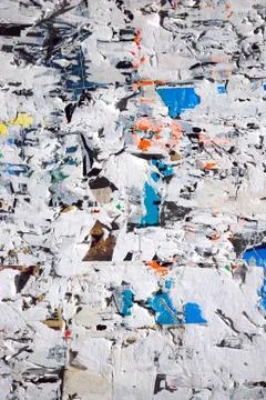 Torn hoarding Stock Photos