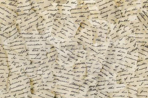 Torn letters Background made of torn letters. Please note: the image may a... Stock Photos