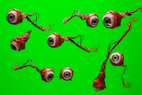 Torn out eyeball Stock Photos
