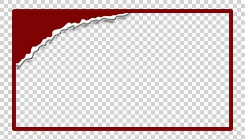 Torn paper abstract wallpaper with red and white patterns on a white backgr.. Stock-Illustration