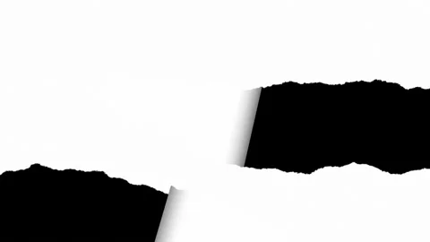 Torn paper animation Stock Footage 124262979
