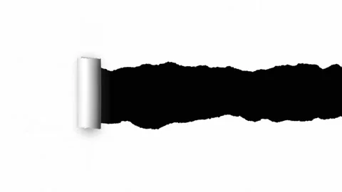 Torn paper animation 스톡 동영상 135837651