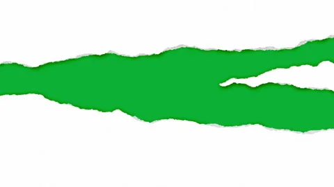 Torn paper animation Stock Footage 136251763