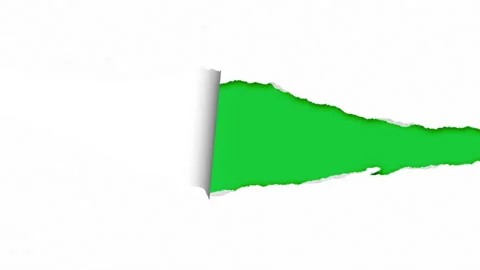 Torn paper animation Stock Footage 139061566