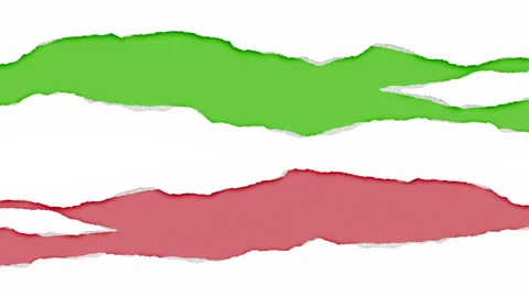 Torn paper animation Video stock 147327666