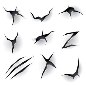 Torn paper background Stock Illustration