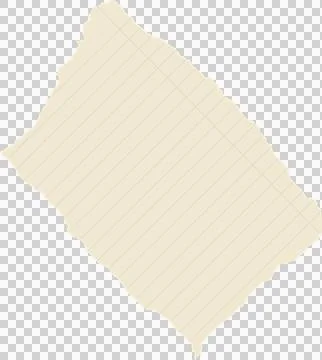 Torn paper is being displayed in flat design on transparent field with lines and イラスト素材