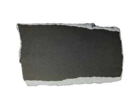 Torn paper on black background jagged edges blank space Stock Illustration