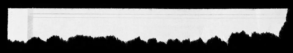 Torn paper on black Illustrazione stock