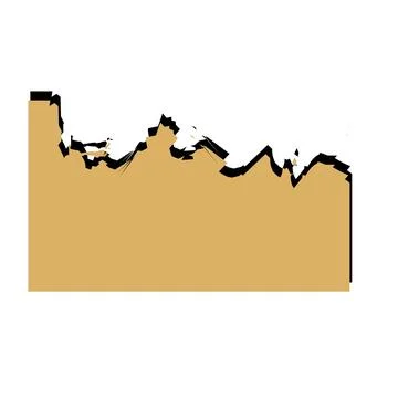Torn paper design Stock Illustration