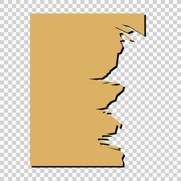 Torn paper design Stock Illustration